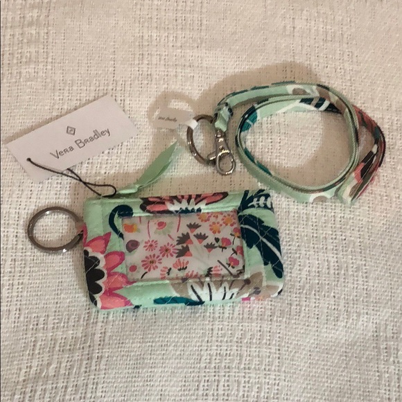 Vera Bradley Accessories - 🆕 Vera Bradley Lanyard and Zip ID case set